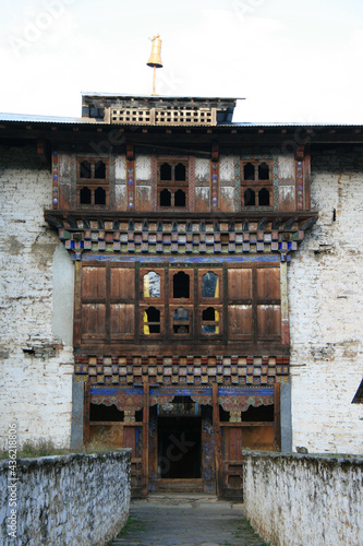 wangdicholing palace in jakar (bhutan)  photo