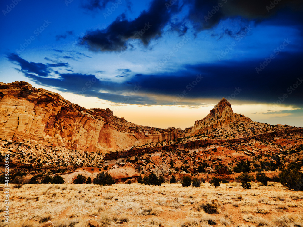Fototapeta premium Magnificent sight in Capitol Reef National Park