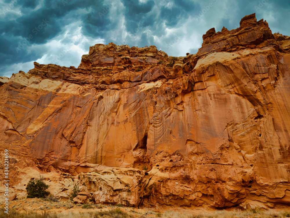 Magnificent sight in Capitol Reef National Park