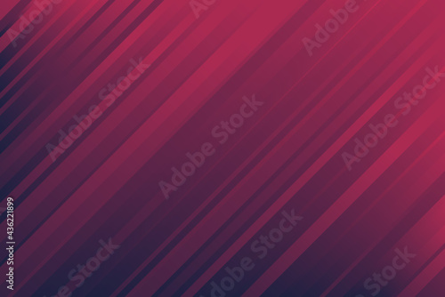 Futuristic red pink diagonal stripe light on dark blue abstract background with copy space. Modern technology banner ideas. Vector illustration