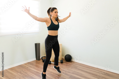 Practicing a high-intensity interval training