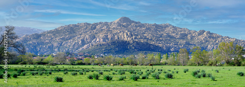 Panoramic view of la pedriza, Manzanares El Real