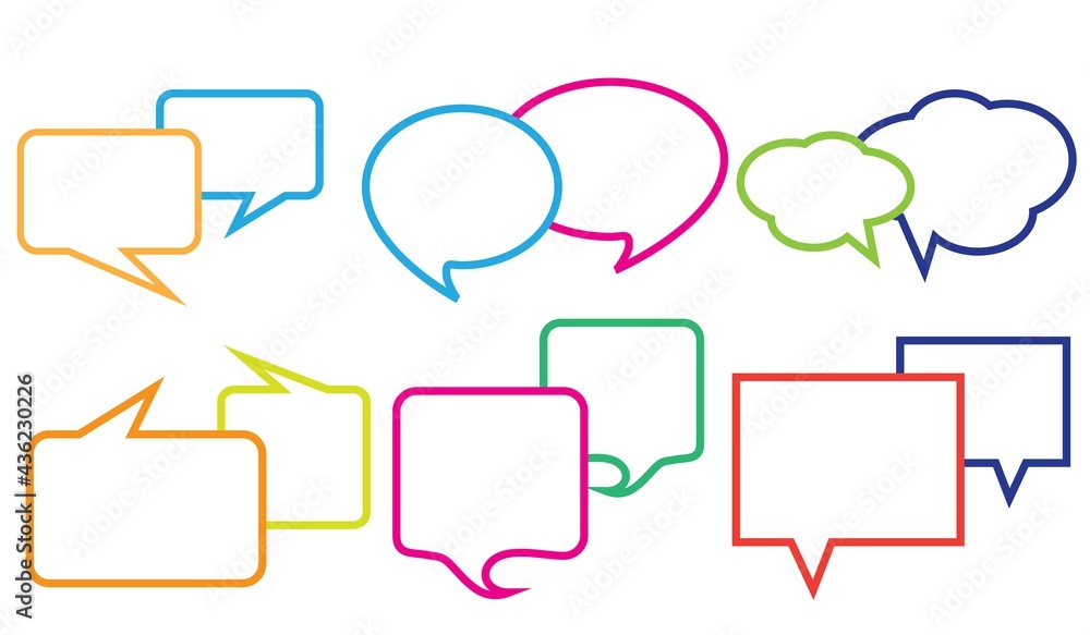 Speech Bubble Icons Set
Speech Bubble Icons Set