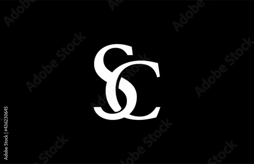 Combine Letter SC Monogram Logo