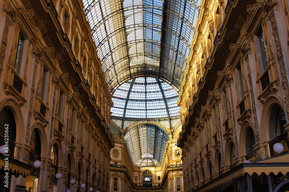 Galleria Vittorio Emanuele, Milano.