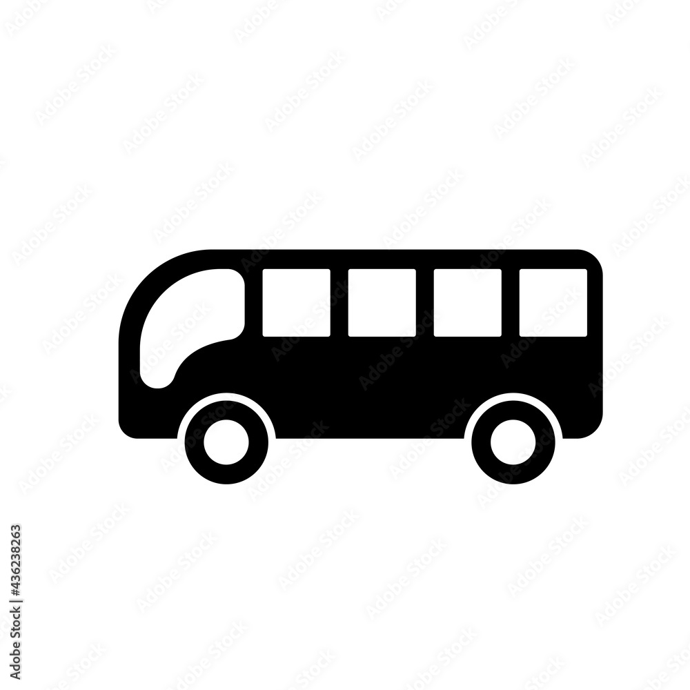 Bus Icon , School Business Travel Company