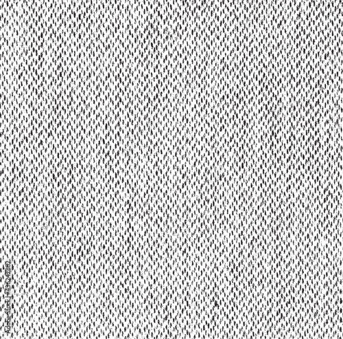 Vector fabric texture. Distressed texture of weaving fabric. Grunge background. Abstract halftone vector illustration. Overlay to create interesting effect and depth. Black isolated on white. EPS10.