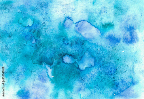 Hand drawn watercolor abstract background