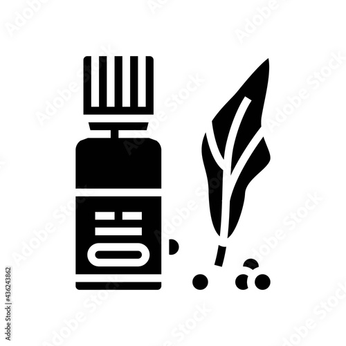 natural vitamins phytotherapy glyph icon vector. natural vitamins phytotherapy sign. isolated contour symbol black illustration