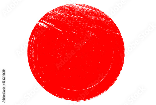 Grunge post Stamps Collection, Circles. Red sun . Japanese style . Banners, Insignias , Logos, Icons, Labels and Badges Set . vector distress textures.blank shapes.