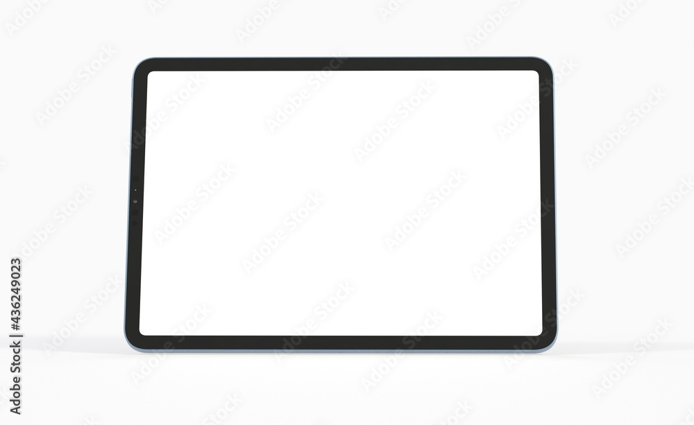 Tablet 3d computer with blank screen Tablet 3d computer with blank screen