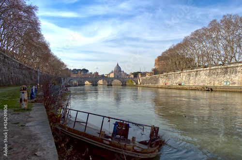 Tiber vista Vaticano