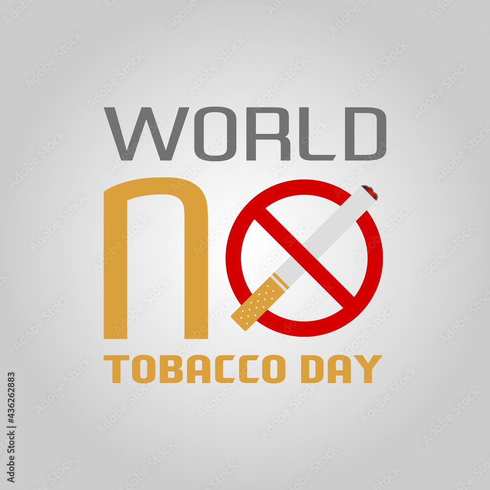 World No Tobacco Day Vector illustration World No Tobacco Day Vector illustration