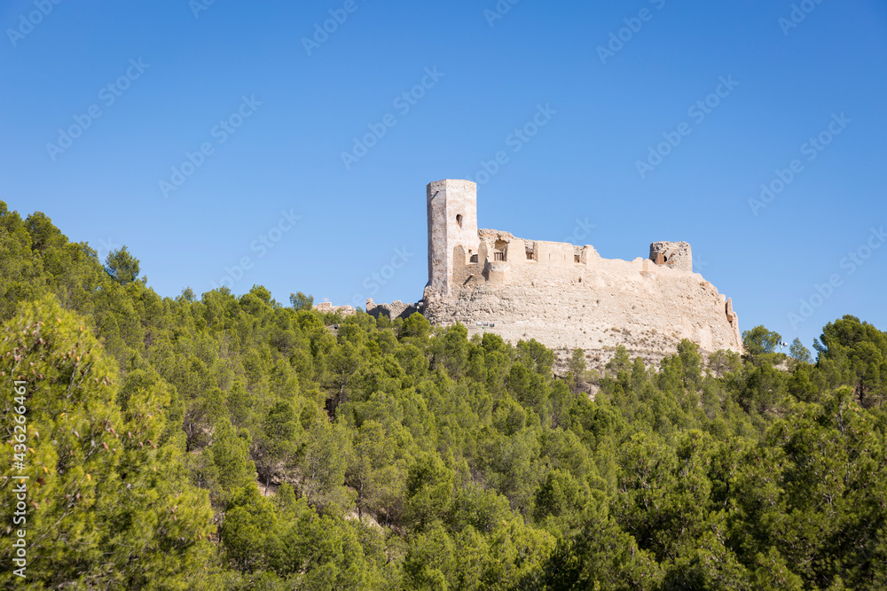 Ayub (main) castle of Calatayud city, province of Zaragoza, Aragon, Spain