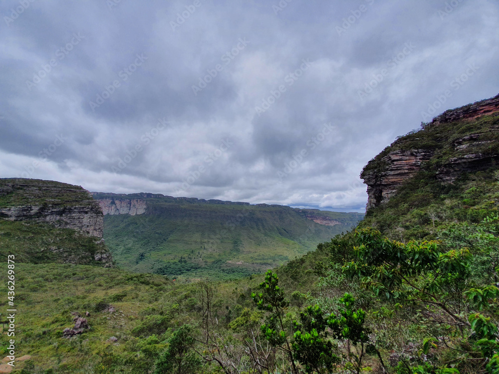 Fototapeta premium view of the mountains - Pai Inacio Bahia Brazil