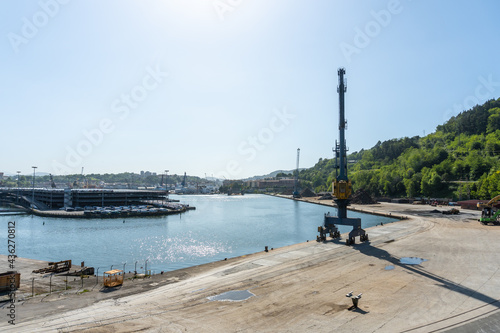 Puerto de Pasajes in the municipality of Lezo, the small coastal town in the province of Gipuzkoa, Basque Country. Spain photo