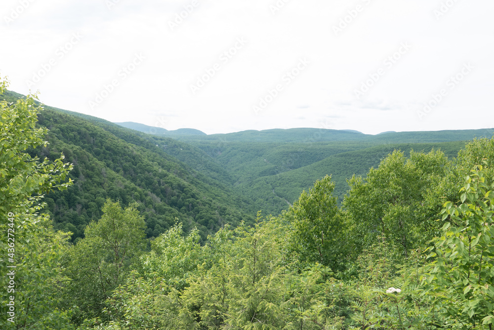 Naklejka premium Hiking View Mountain Top Summit