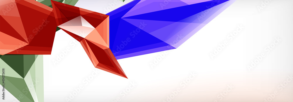 Vector 3d triangles and pyramids abstract background for business or technology presentations, internet posters or web brochure covers Vector 3d triangles and pyramids abstract background for business or technology presentations, internet posters or web brochure covers