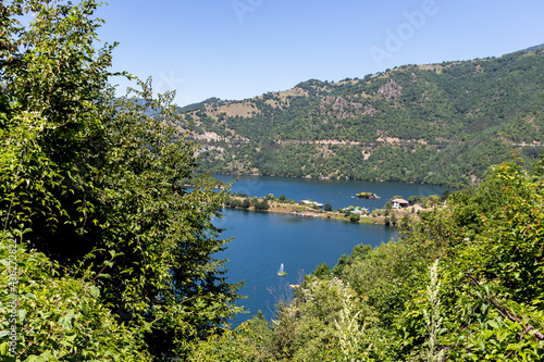 Amazing ladscape of Vacha Reservoir, Bulgaria © hdesislava