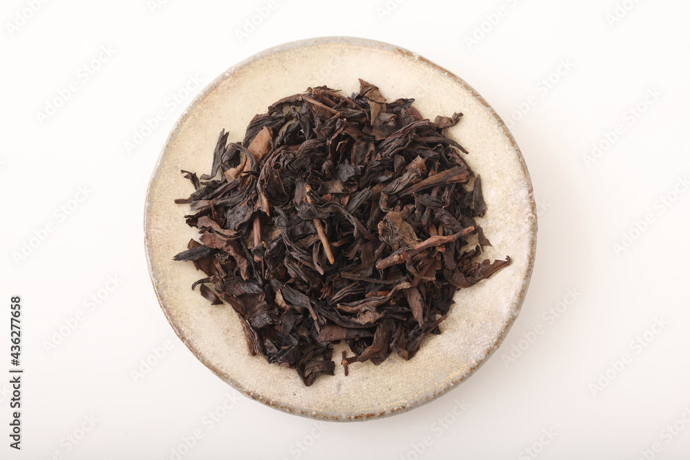 Fototapeta premium 黒烏龍茶 茶葉