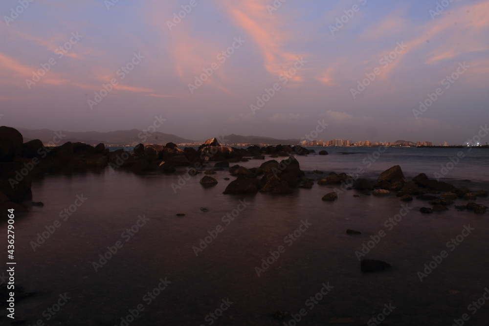 Fototapeta premium aquarium beach on the caribbean coast