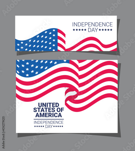 usa independence poster
