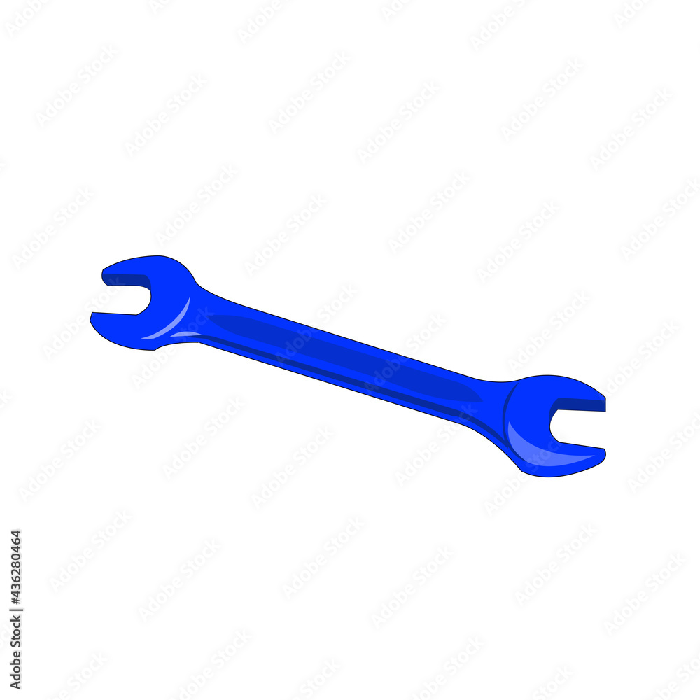 Graphic wrench vector icon for your design Graphic wrench vector icon for your design