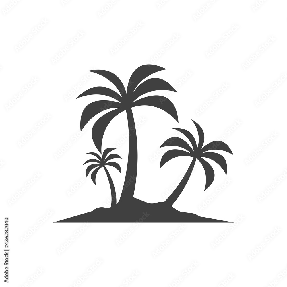 Palm tree summer