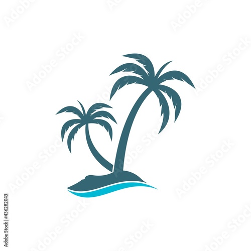 Palm tree summer