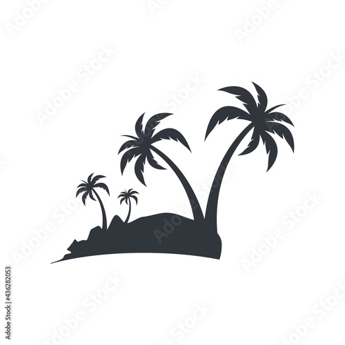 Palm tree summer