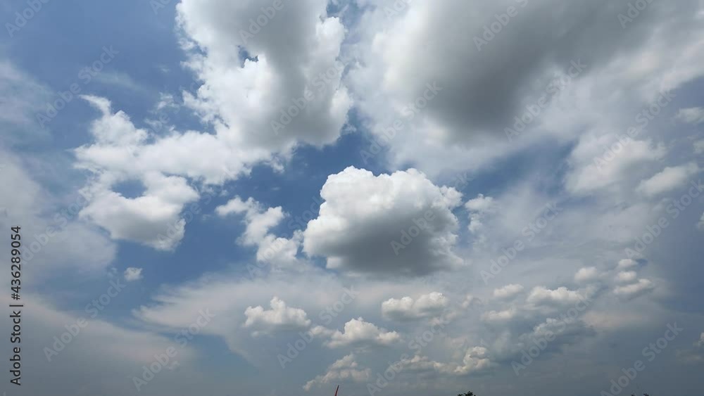 blue sky fluffy puffy white clouds in clear summer day. cloudscape nature background good weather. fast moving clouds low angle view. cloudy above the atmosphere. abstract heavenly clouds blue sky. blue sky fluffy puffy white clouds in clear summer day. cloudscape nature background good weather. fast moving clouds low angle view. cloudy above the atmosphere. abstract heavenly clouds blue sky.