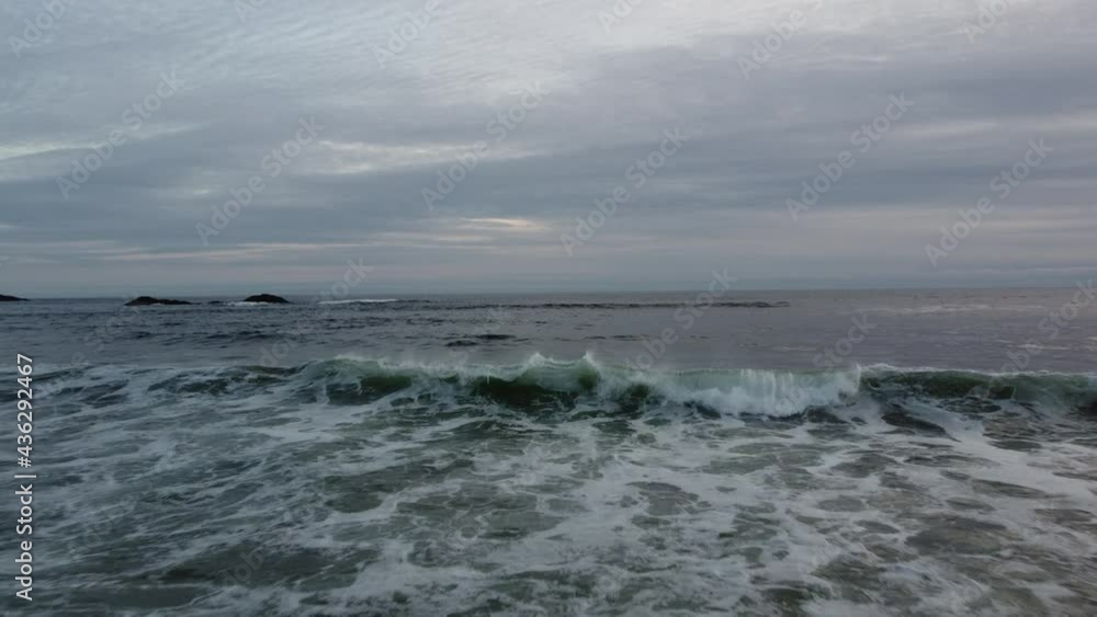 Escaping the wave. Escaping the wave.