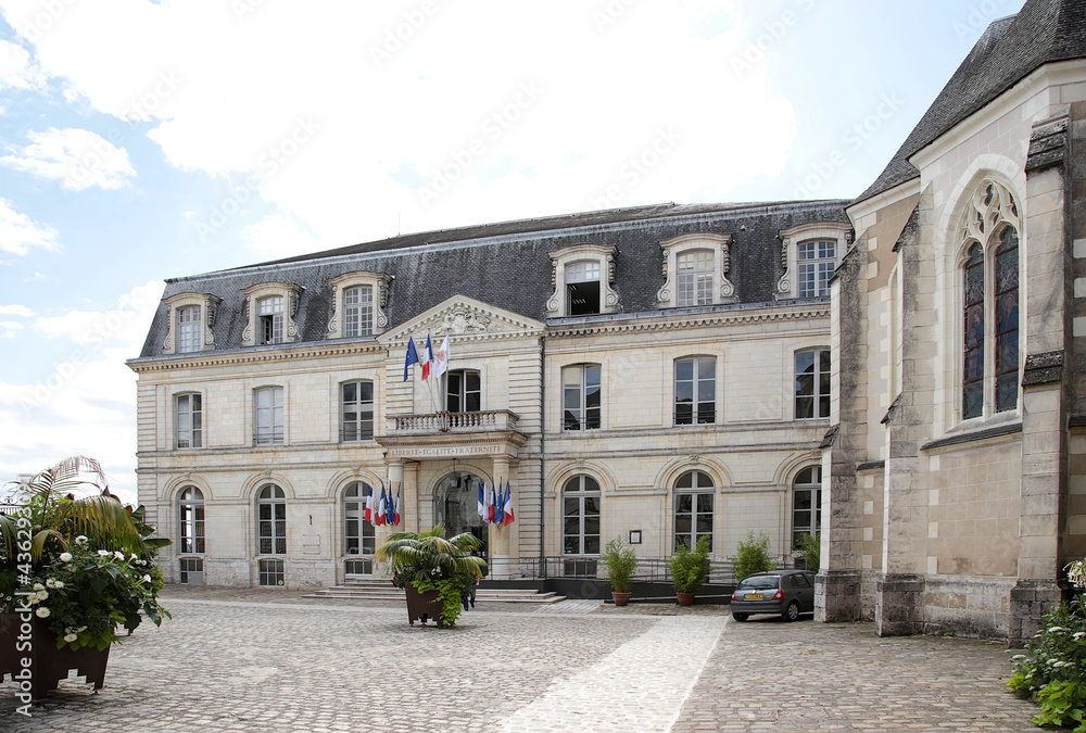 Blois, France. City hall facade