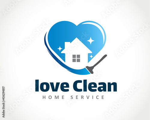 like cleaning home house logo icon symbol design illustration