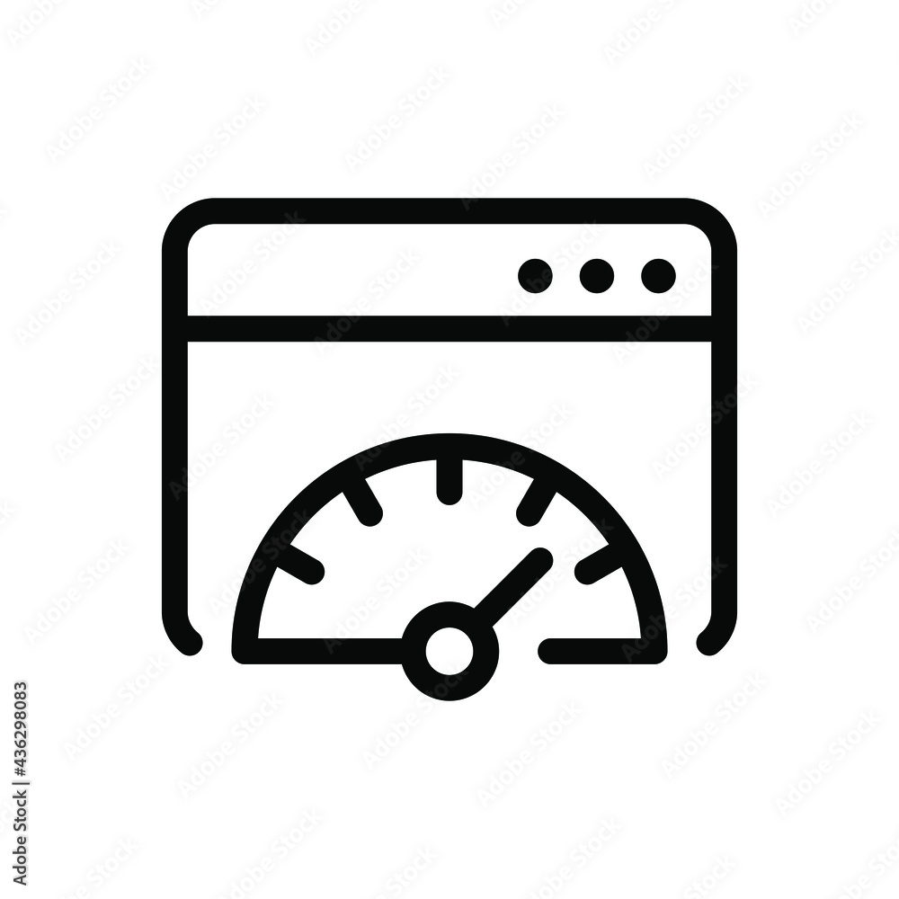 Website performance icon Website performance icon