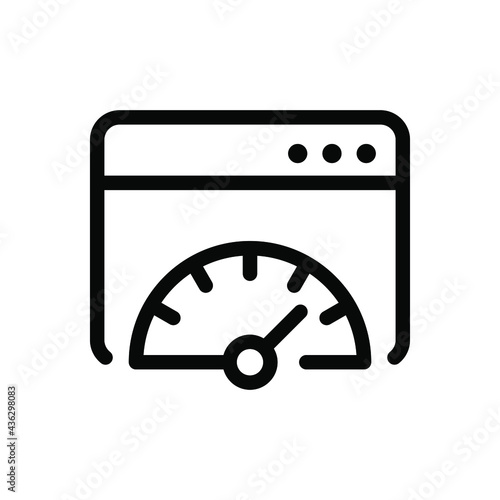 Website performance icon
