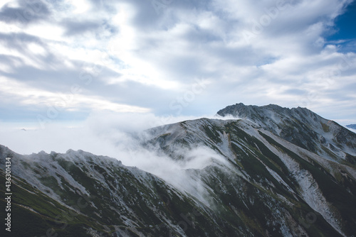 別山山頂からの眺め, 立山連峰, 北アルプストレッキング © tky15_lenz