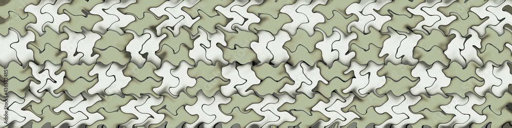 Monochrome mosaic pattern. Abstract 3d illustration Monochrome mosaic pattern. Abstract 3d illustration