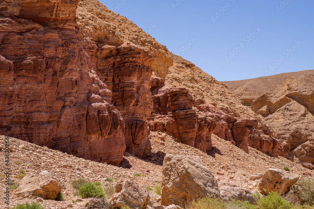 The Red Canyon, Eilat, Israel