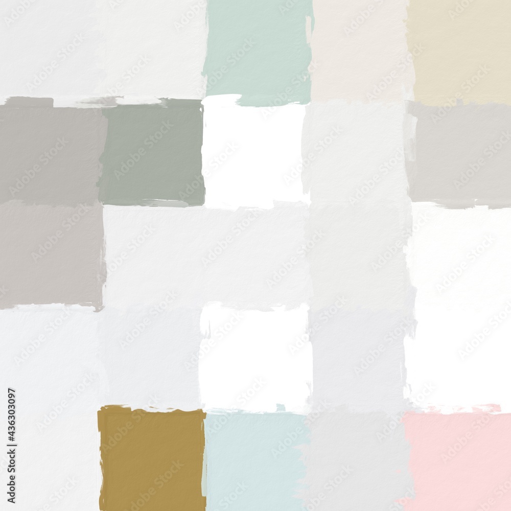 Fototapeta premium Geometric colorful pattern with a rough texture background. Background texture wall and have copy space for text. Picture for creative wallpaper or design art work