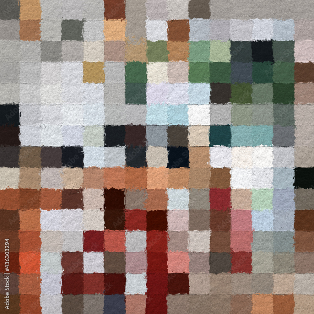 Geometric colorful pattern with a rough texture background. Background texture wall and have copy space for text. Picture for creative wallpaper or design art work Geometric colorful pattern with a rough texture background. Background texture wall and have copy space for text. Picture for creative wallpaper or design art work