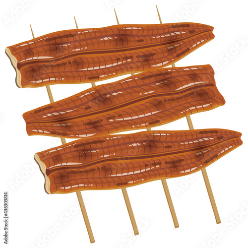 うなぎの蒲焼　うなぎの串焼き