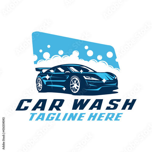 Car wash logo