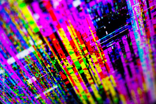 Abstract glitch background