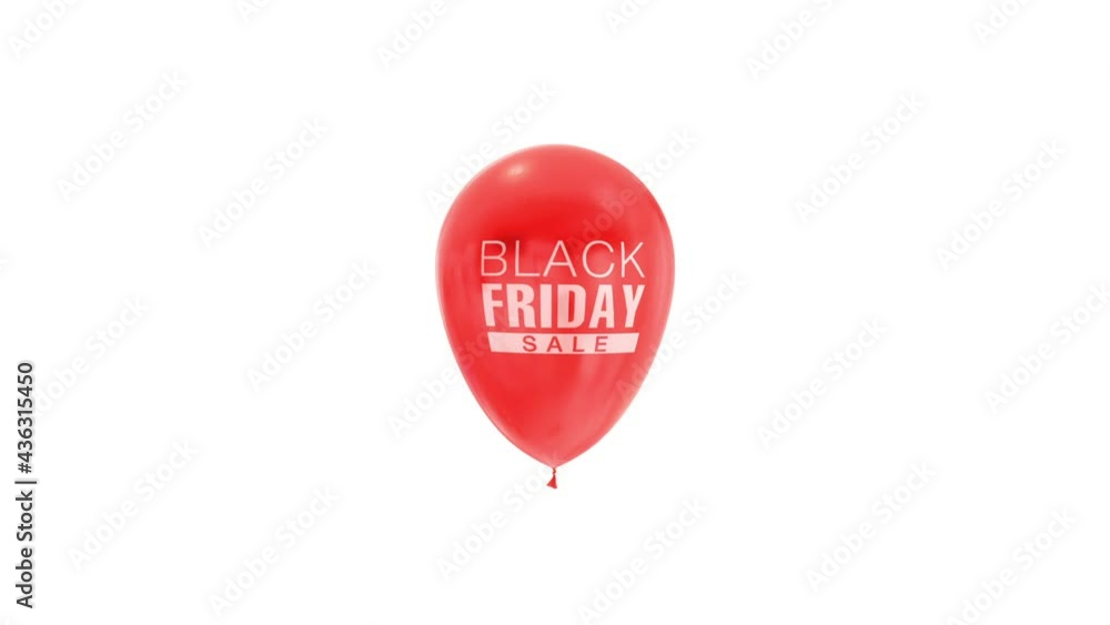 Black Friday Discount Loop Balloon Clip with Luma Matte and Green Screen Black Friday Discount Loop Balloon Clip with Luma Matte and Green Screen