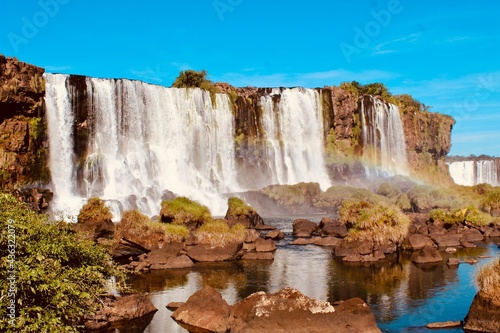 Iguaçu falls, falls, waterfall, cataracts