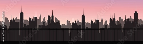 City silhouette
