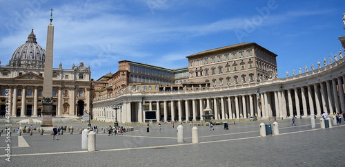 Vatican City  a city-state in central Rome  Italy  is the heart of the Roman Catholic Church. In addition to being the seat of the Pontiff  it houses a collection of extraordinary works of art  archit
