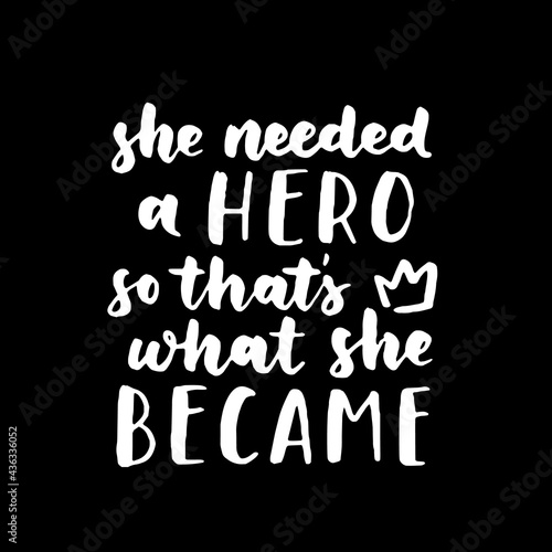 Women's rights quote, phrase. Vector lettering about feminism, woman rights, motivational slogan. Women support and empower, care of yourself, self-care poster.