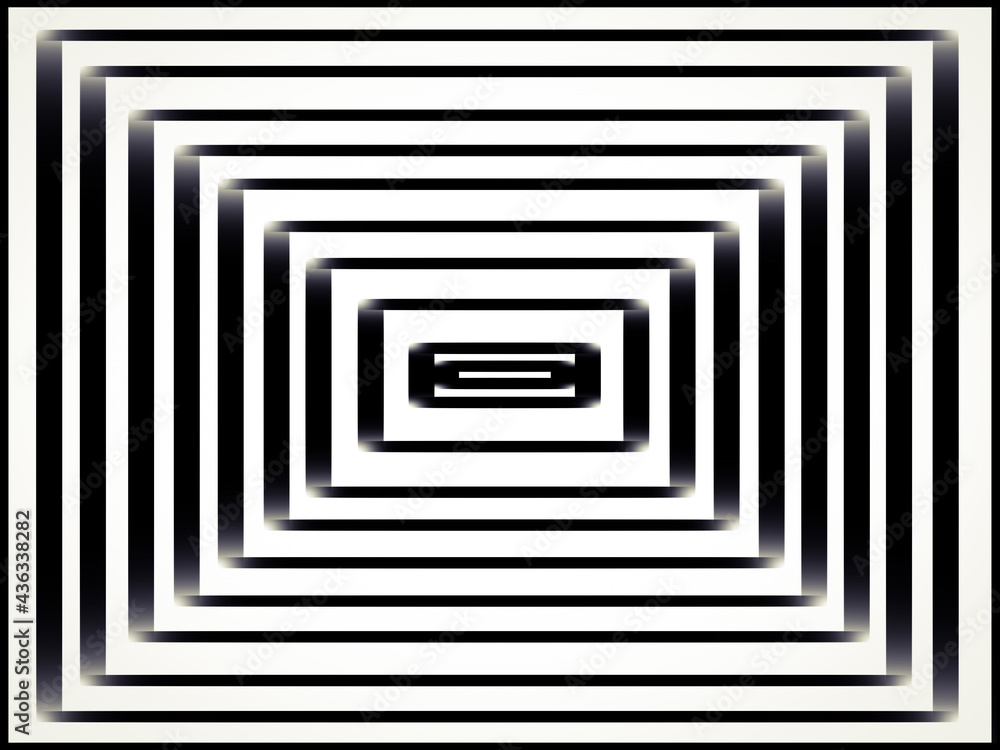 black stripes pattern, white background, Illustration image black stripes pattern, white background, Illustration image